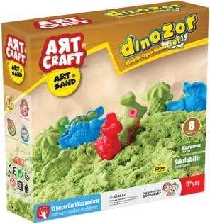 Art Craft sable cinétique dinosaures 500 g