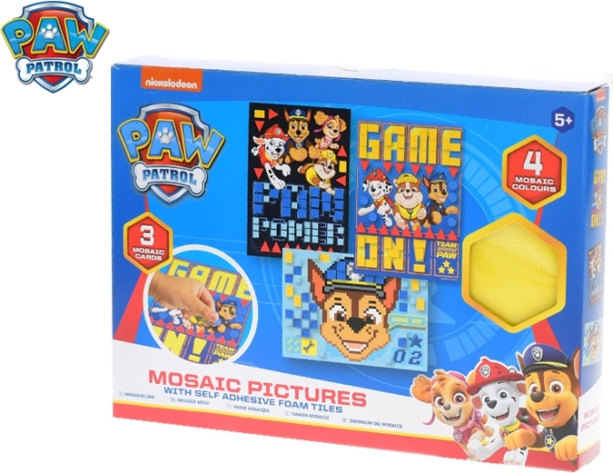 Kit mosaïque PAT’ PATROUILLE pour enfants dès 5 ans
