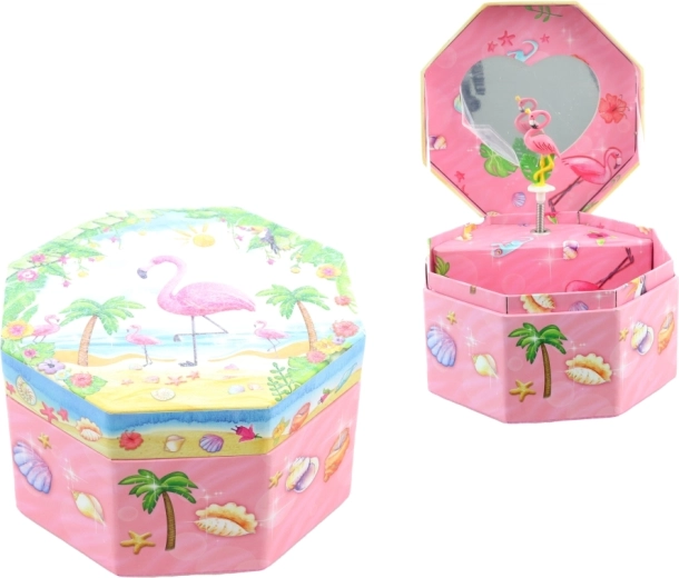 Miroir pratique et compartiments