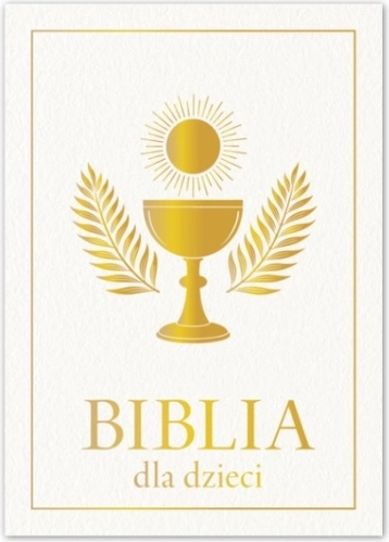 Bible pour enfants avec petite croix (format B5)