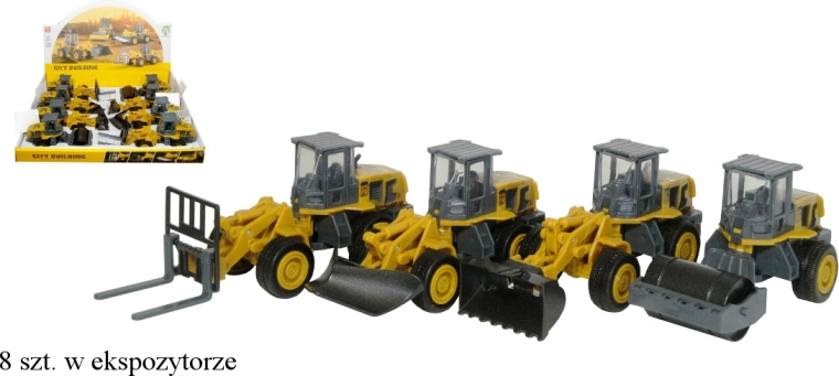 Engin de chantier en métal – pelleteuse