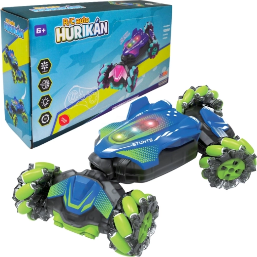 Voiture RC Ouragan acrobatique avec LED et 2,4 GHz
