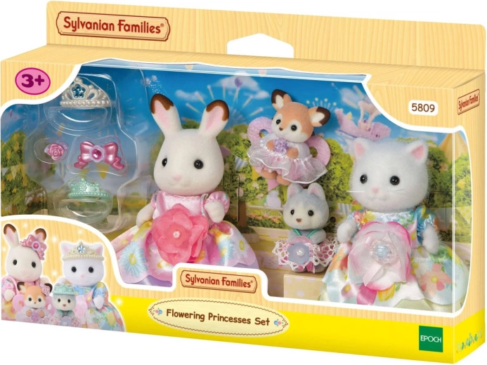 Quatre princesses fleuries