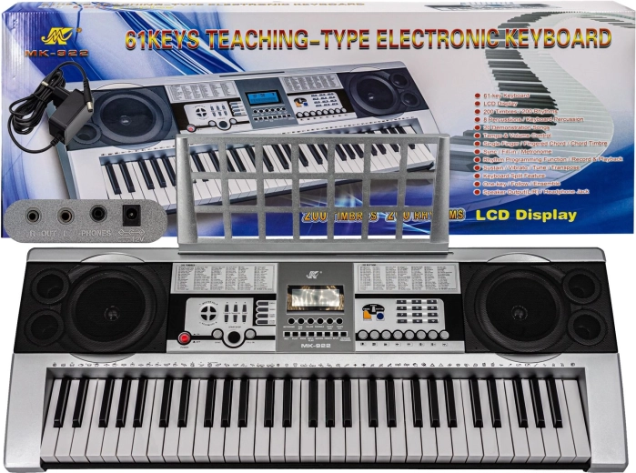 Clavier électronique MK-922 avec écran LCD et 61 touches