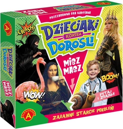 Enfants contre adultes – Misz Masz jeu-quiz familial