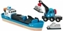 Bateau cargo BRIO porte-conteneurs avec grue