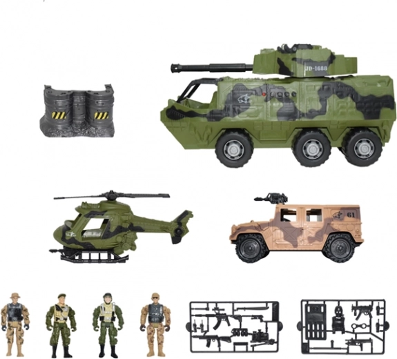 Flotte complète de véhicules pour diverses missions