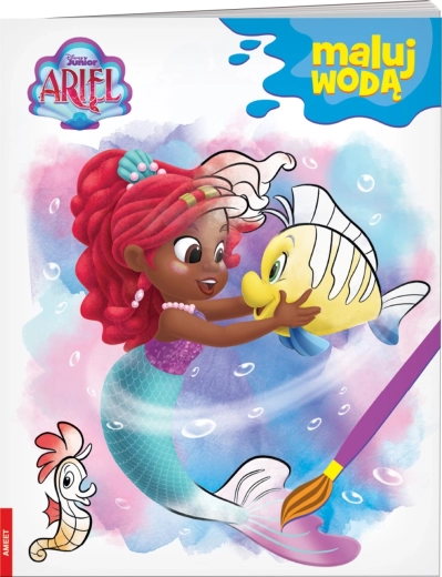 Disney Ariel coloriage à l’eau
