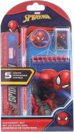 Set de fournitures d’écriture Spiderman