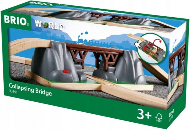 Pont ferroviaire Brio World avec trappe basculante