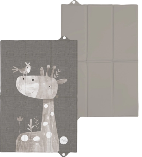 Ceba Baby matelas à langer de voyage pliable basic friendly giraffe 60 × 40 cm