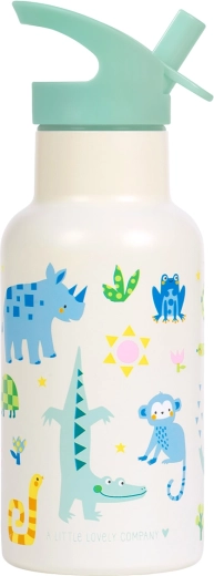 A Little Lovely Company bouteille en acier inoxydable jungle 350 ml