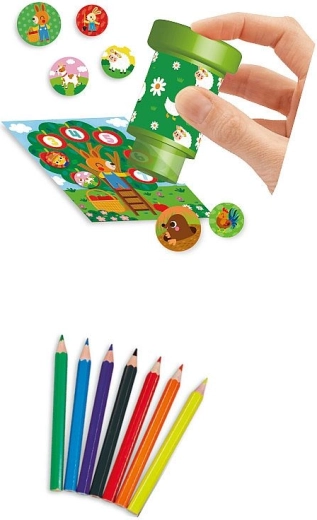 Tamponnage amusant pour les petits créateurs