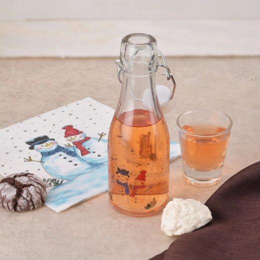 Contenance idéale de 0,16 l pour sirops, liqueurs et vinaigrettes