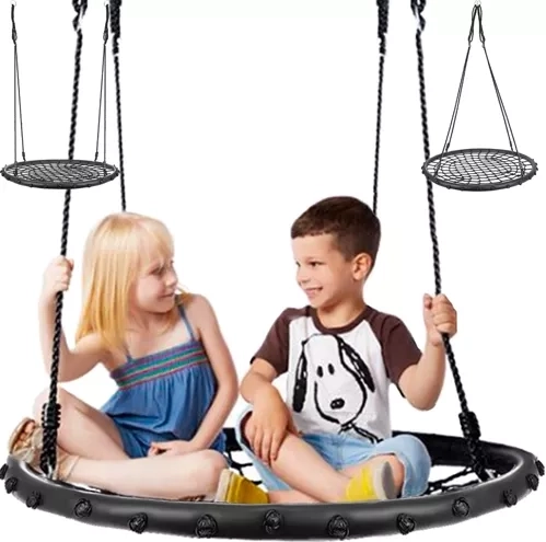 Balançoire suspendue nid de cigogne 100 cm, capacité 150 kg