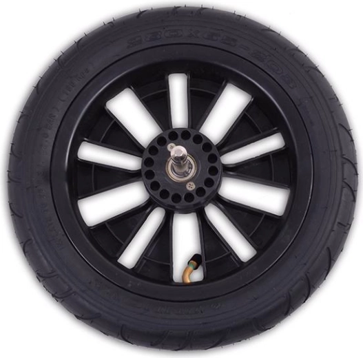 Excellente absorption grâce aux pneus gonflables