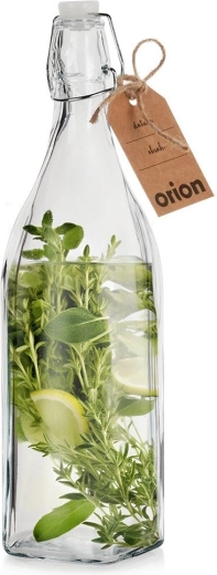 Bouteille en verre à clip 1 l