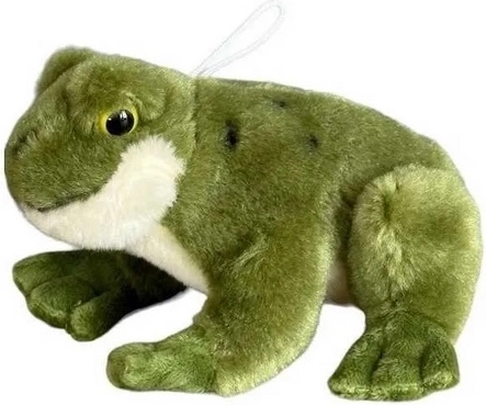 Grenouille en peluche Ziki 14 cm