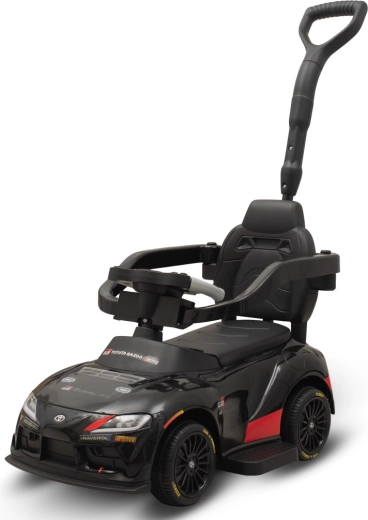 Porteur pour enfant avec barre de guidage Toyota Baby Mix noir