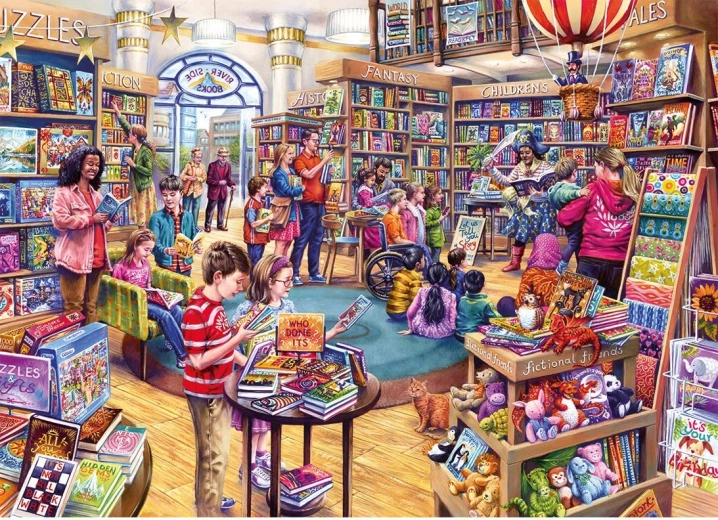 Puzzle Gibsons Tourneurs de pages 1000 pièces