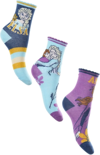 Ensemble de chaussettes Frozen - 3 paires