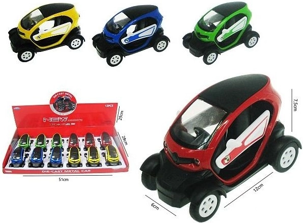 Voiture avec lumière et son 12 cm