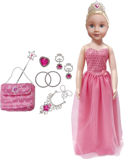 Poupée princesse marcheuse de 70 cm