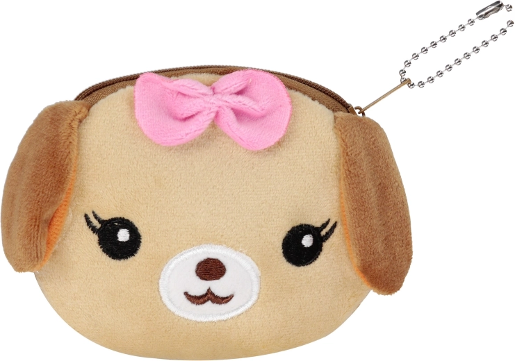 Adorable porte-monnaie en peluche