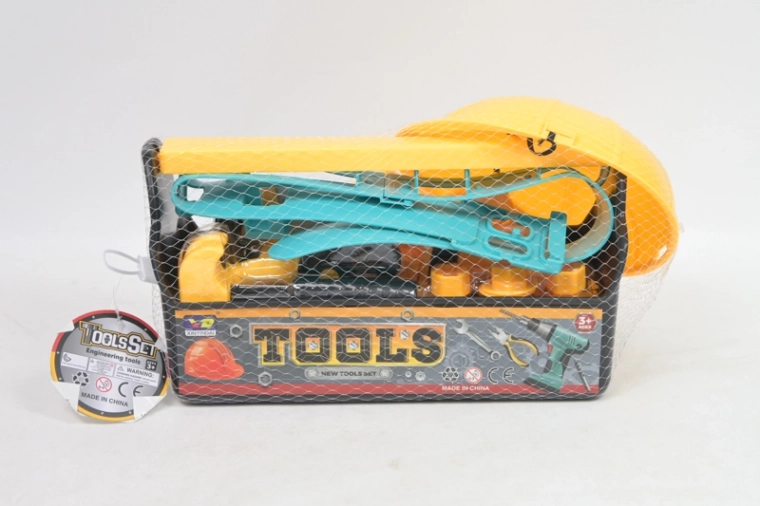 Coffret d’outils pour enfants avec casque dans une valisette