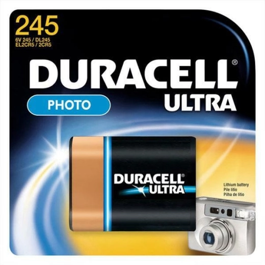 Batterie lithium 2CR5 6 V Duracell Ultra pour appareils photo