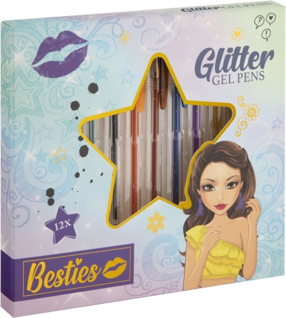 Set de stylos gel de différentes couleurs