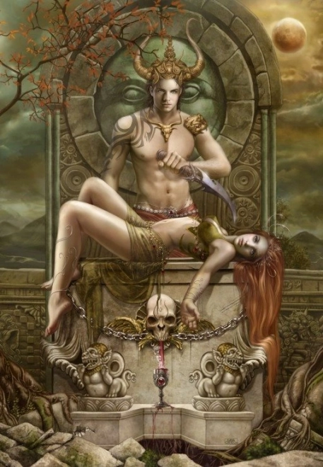 puzzle Grafika éclipse lunaire 1000 pièces