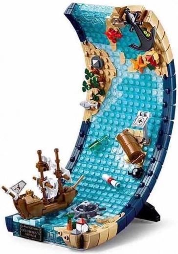 Sluban Expédition de Colomb – kit de construction créatif vague avec bateau
