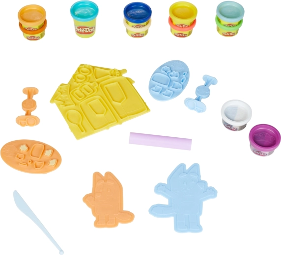 11 pots de Play-Doh aux couleurs vives