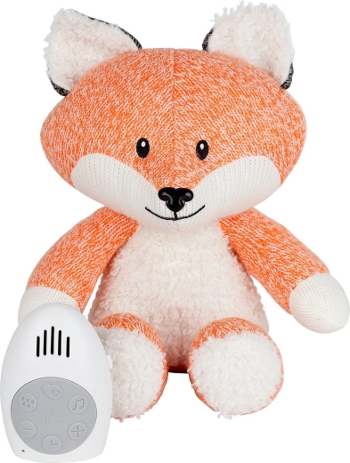 Peluche Flow avec battement de cœur Robin the Fox Orange - 1 pièce