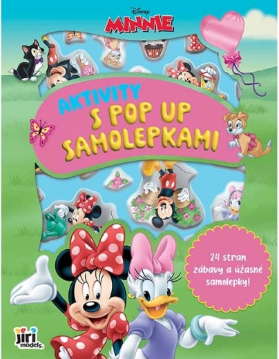 Activités avec autocollants pop-up Minnie