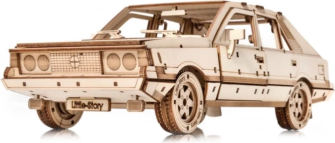Little Story puzzle 3D en bois FSO Polonez 1500