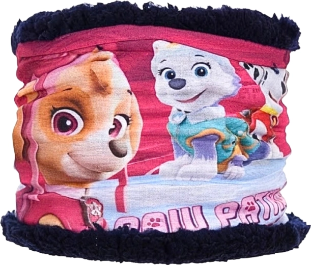 Tour de cou pour enfant La Pat' Patrouille Skye et Everest blanc
