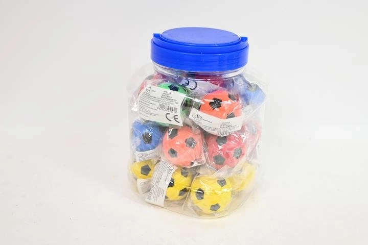 Balle au motif football 4,5 cm