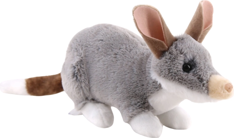 Bilby aux longues oreilles en peluche 23 cm