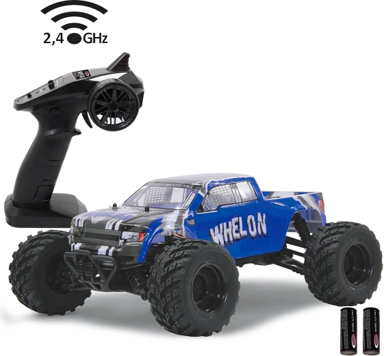 Jamara Whelon camion monster RC 4WD 1:12 2,4 GHz avec batteries Li-Ion