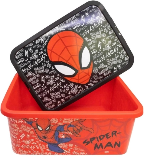 Motif Spider-Man et volume pratique de 13 litres