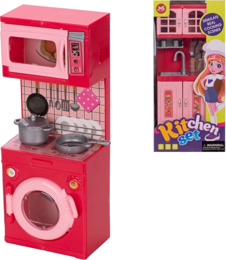 Cuisine pour poupées 20 cm – set avec évier ou machine à laver