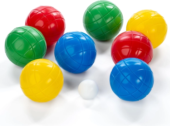 Coffret de boccia Schildkröt avec boules colorées