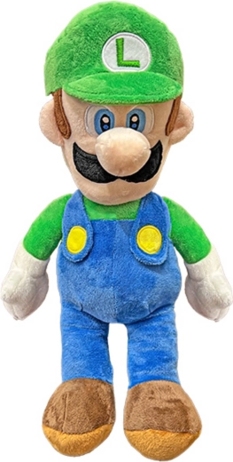 Peluche Nintendo Super Mario Luigi 35 cm - 1 pièce