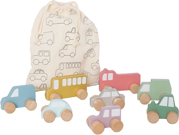 JABADABADO premières petites voitures (8 pcs)