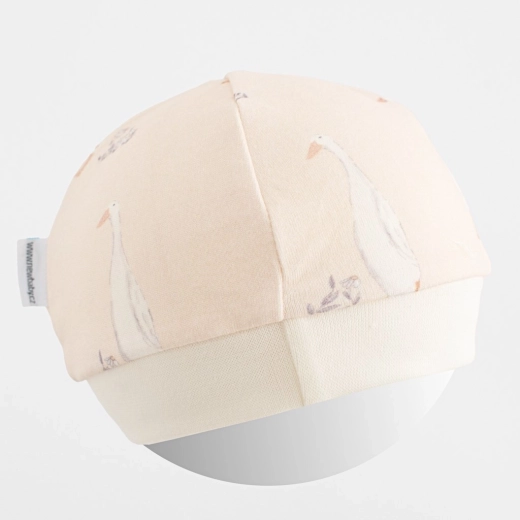 Bonnet pour bébé en coton New Baby petites oies