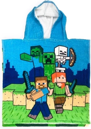Poncho Minecraft - 1 pièce