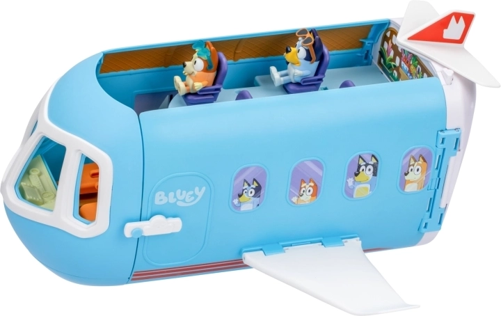 Un avion, un complexe et un bateau dans un seul jouet