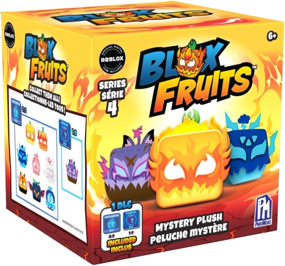 Figurine en peluche Blox Fruits série 4 mystery box - 1 pièce